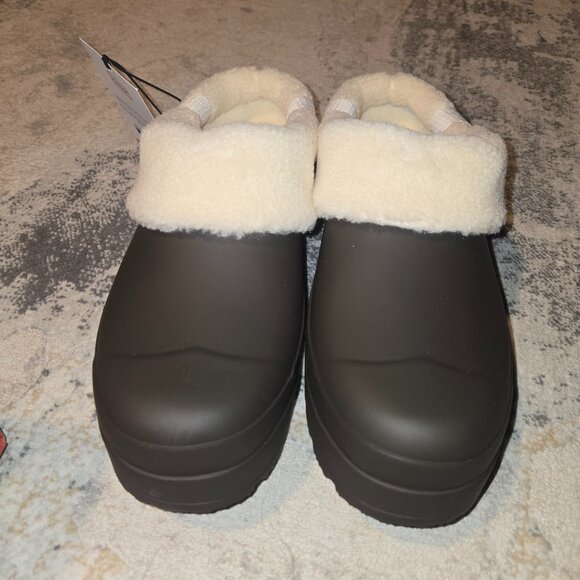 Hunter Chocolate Brown Insulated Clog Sz 10 NWT - Picture 1 of 4